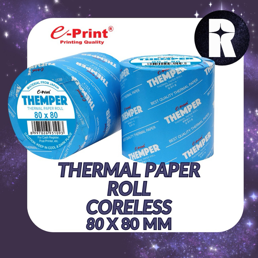 

E-PRINT KERTAS THERMAL FAX CASH REGISTER 80X80