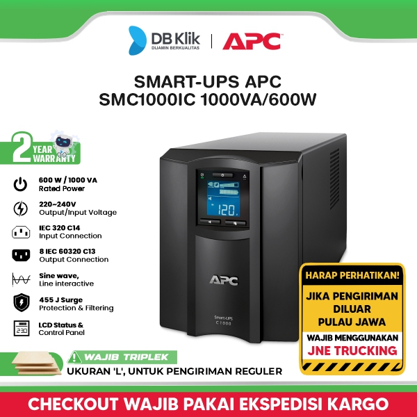 Apc Ups Smc1000Ic - UPS APC SMC1000ic