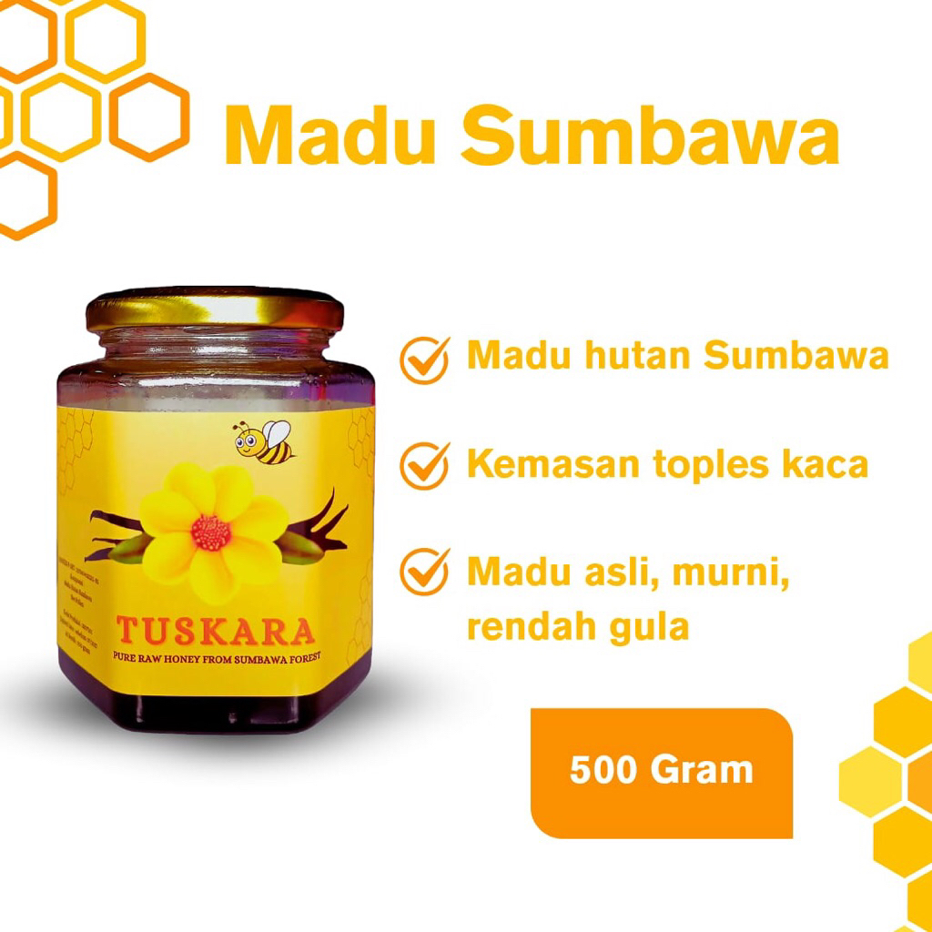 

Tuskara Madu Sumbawa 500gr