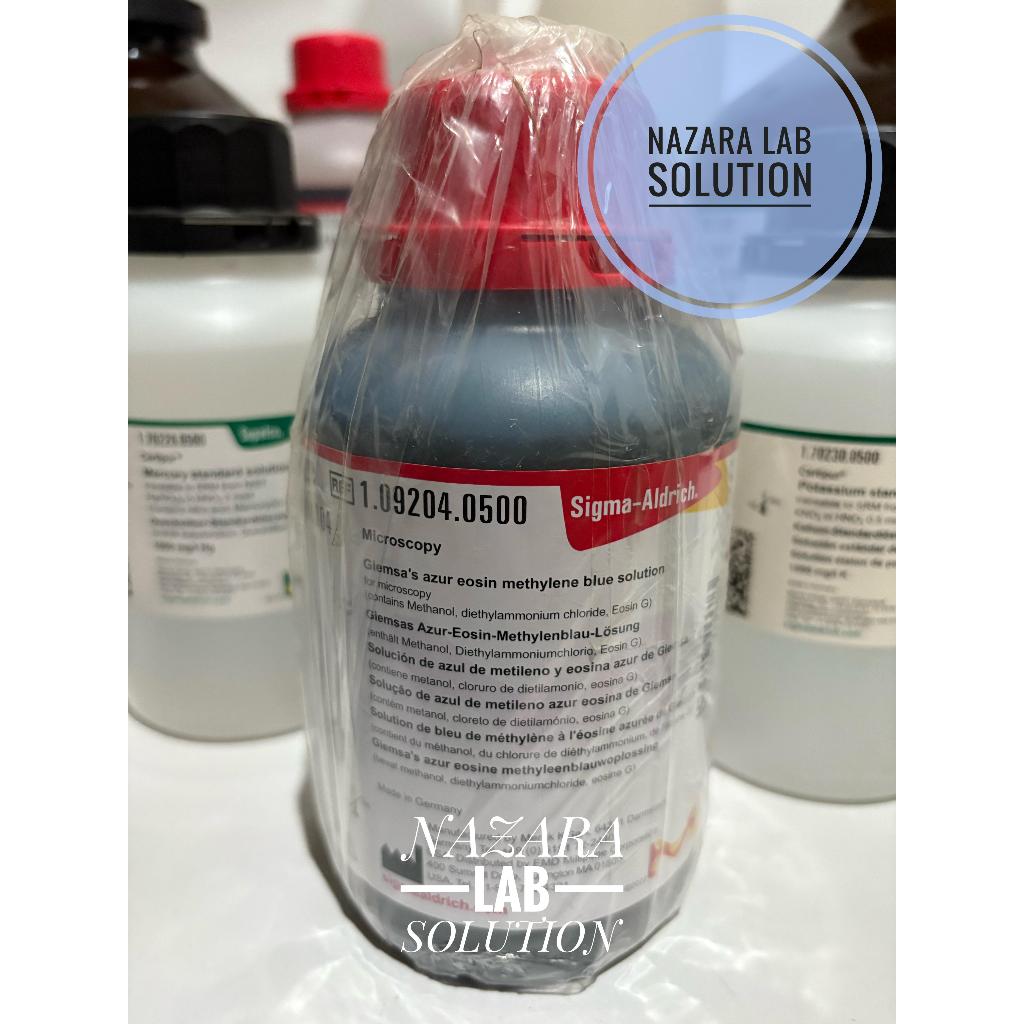 Giemsa Azur / Giemsa's Azur Eosin Methylene Blue Solution MERCK 109204 / EOSIN METHYLENE BLUE 500ML