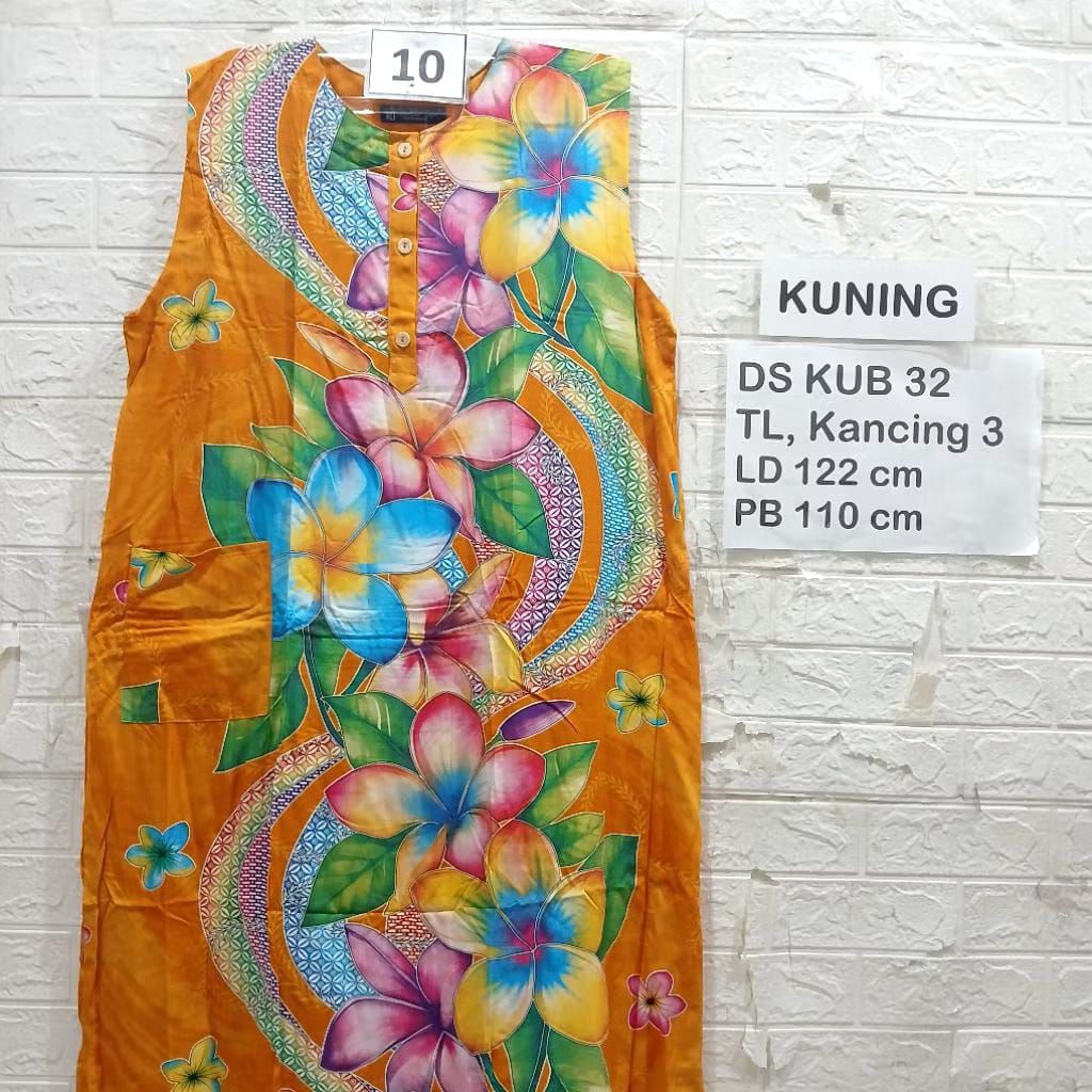 Daster Kutung Tanpa Lengan Busui Jumbo Kencana Ungu Asli Label Biru Ld 120 Dress Tanpa Lengan Daster