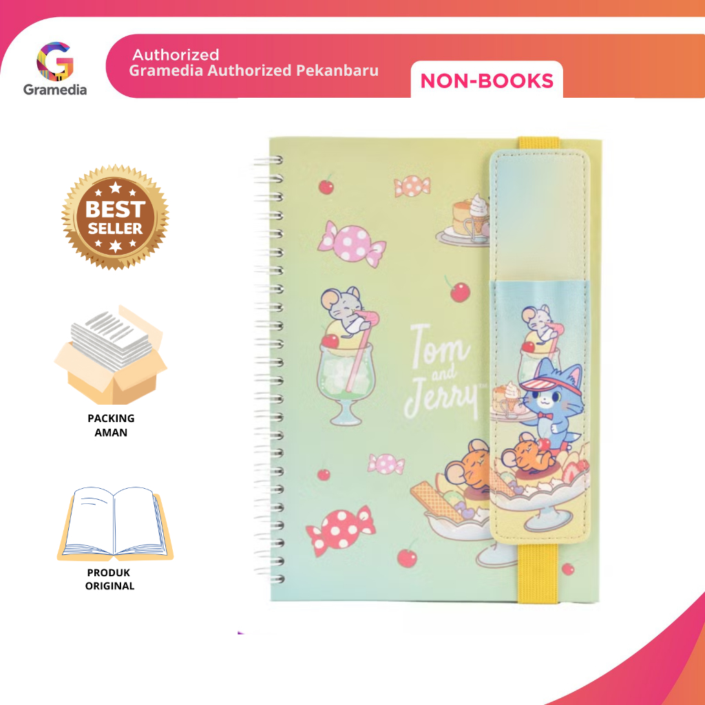 

Gramedia Pekanbaru -ESTUDEE NOTEBOOK A5 SWEET CAFE GOKKO