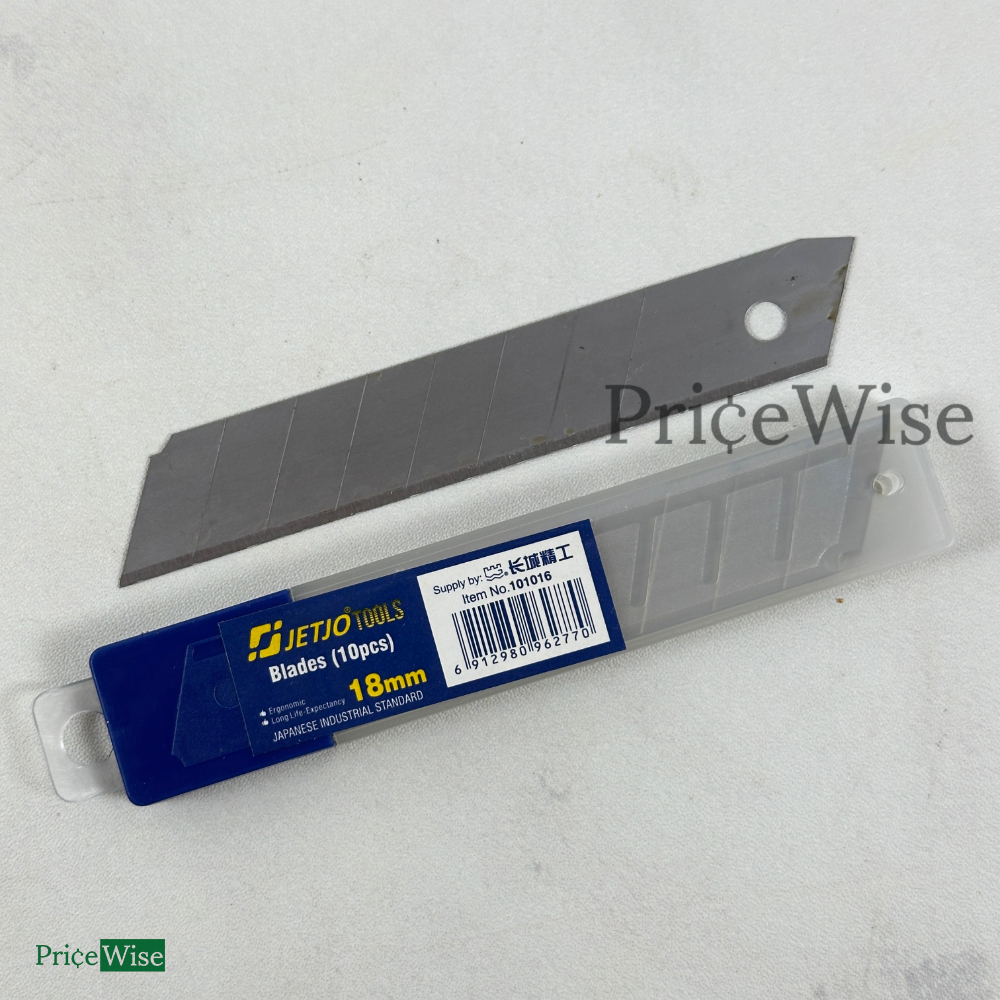 

Isi Cutter 18 mm Jetjo 101016 / Refill Mata Pisau Kater 18mm