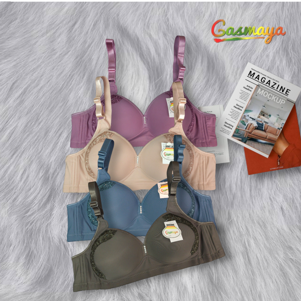 GASMAYA 714 G | Size 36 - 42 Bra Cup Busa Tanpa Kawat