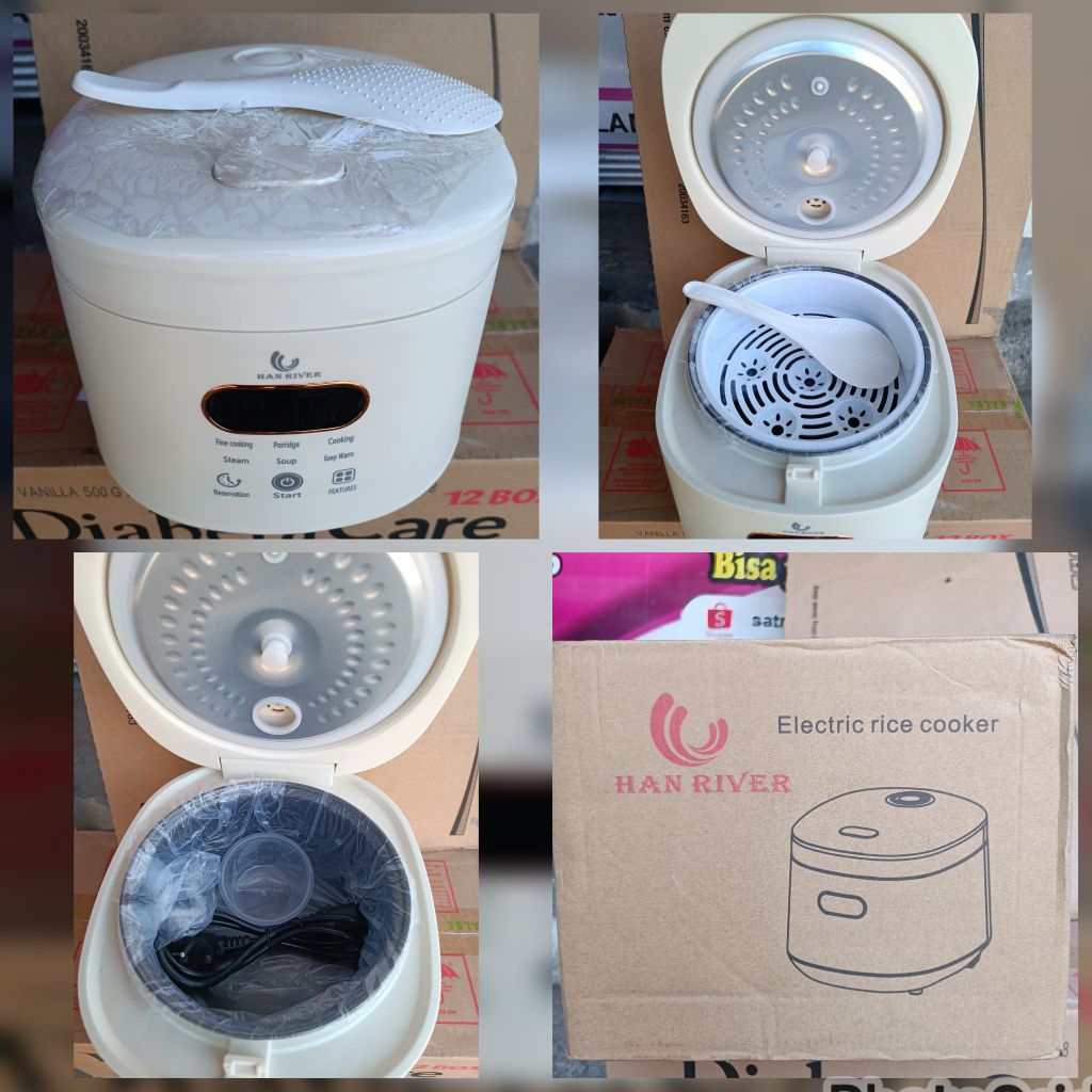 Electrik Rice Cooker Han River Kapasitas 1,2Liter SNI