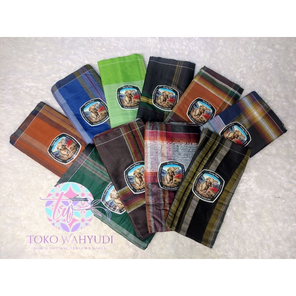 Sarung Gajah Barkah / Sarung Jadul