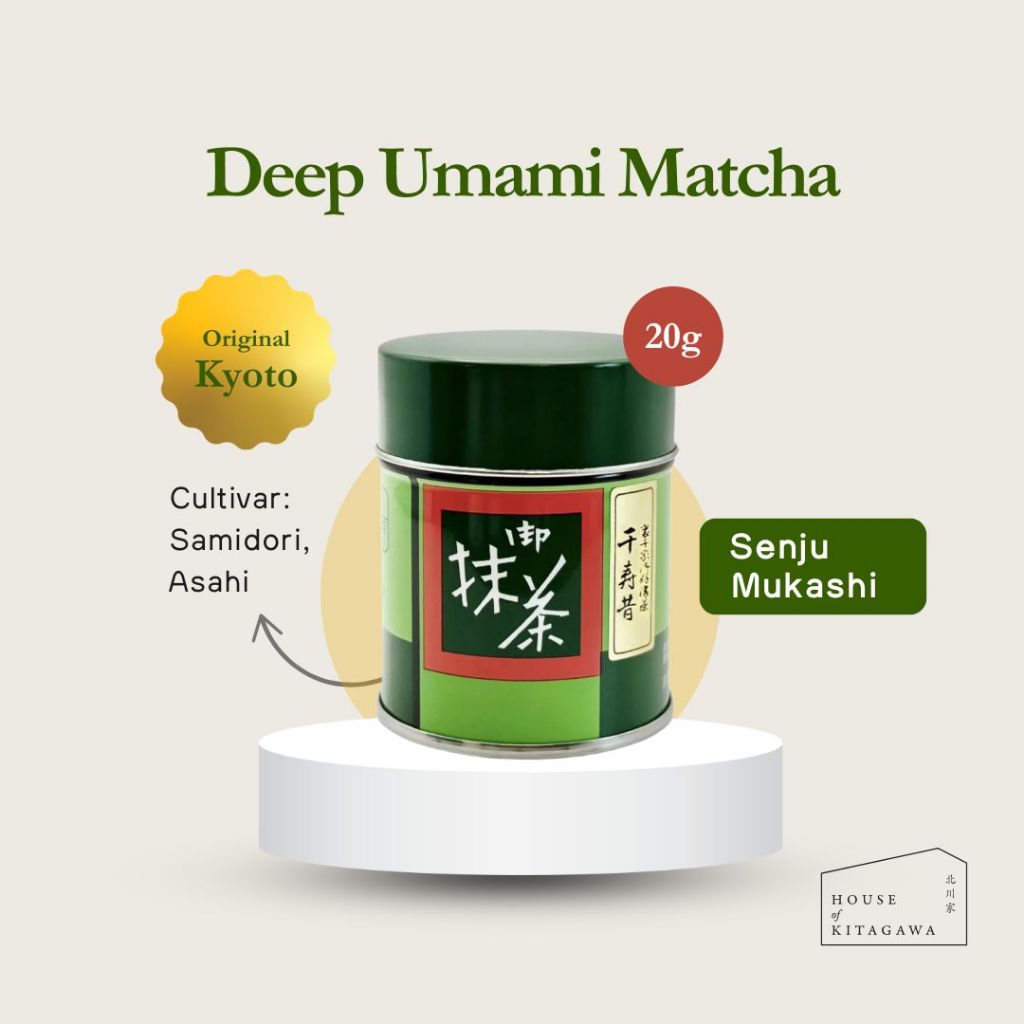 

[READY] Kitagawa Hanbee - Senju Mukashi | Ceremonial Grade Matcha | House of Kitagawa