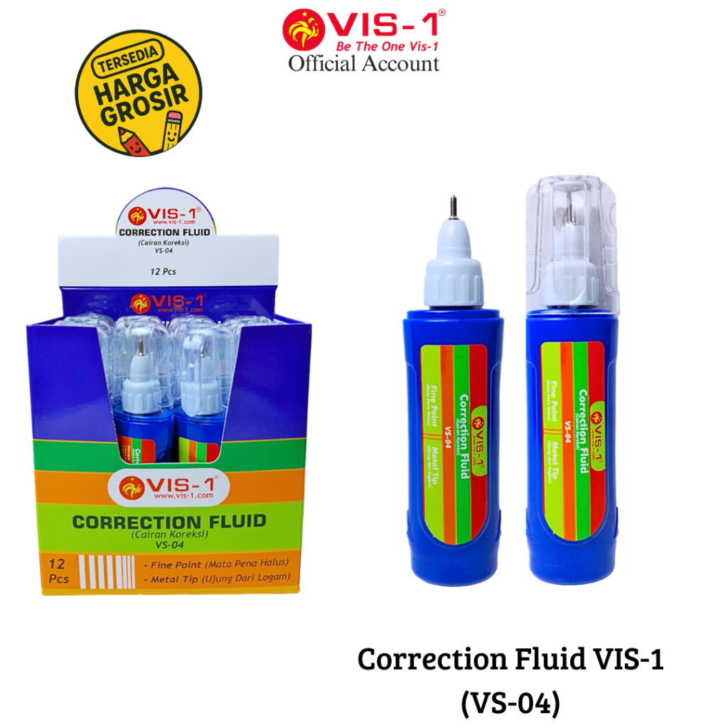 

VIS-1 Correction Fluid VS-04 / Tip-ex Cair