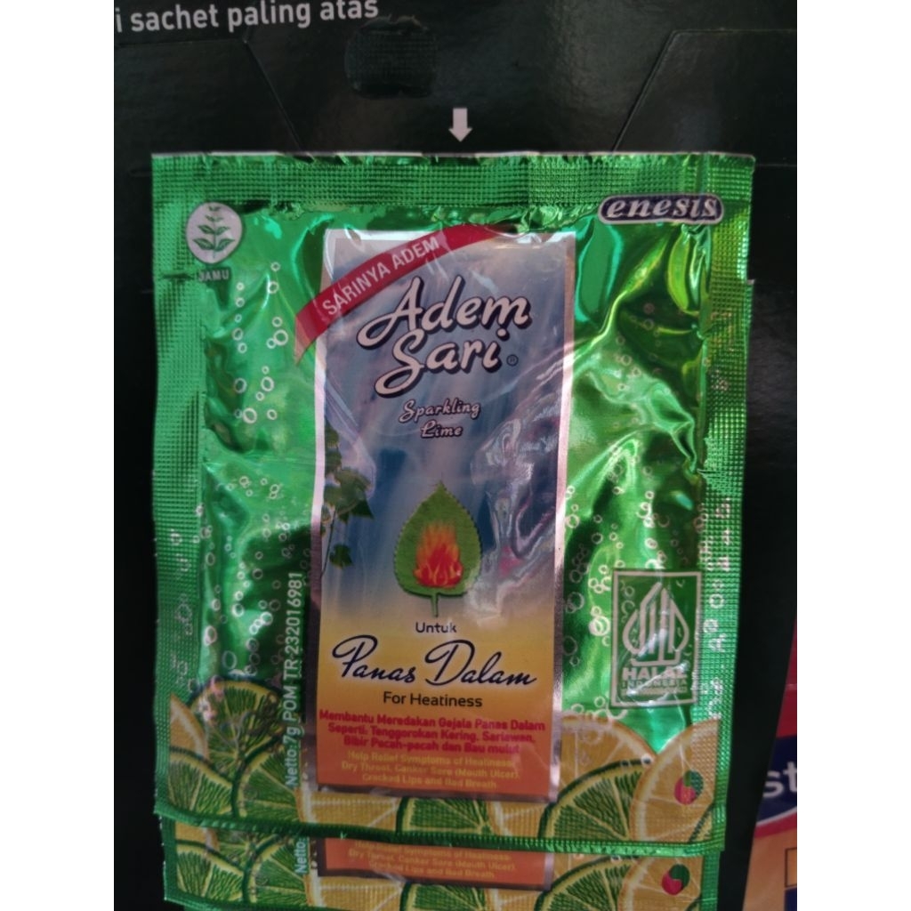 

Adem sari Sachet