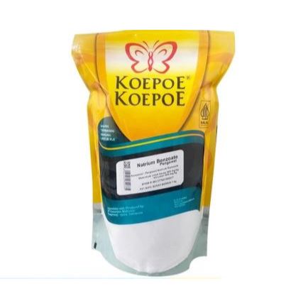 

JRstore - IND -Koepoe Koepoe Natrium Benzoat 1 Kg Pengawet Makanan Minuman Halal
