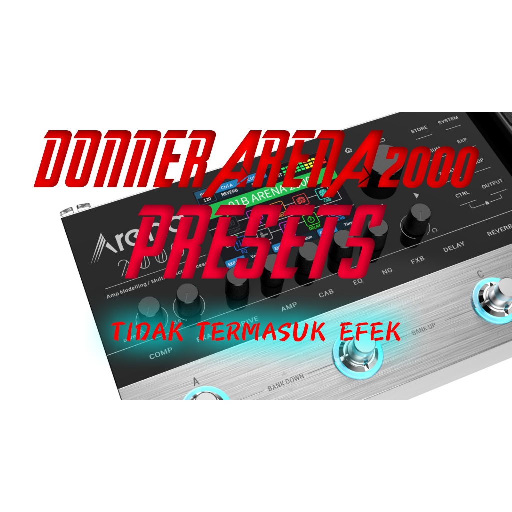 Donner Arena 2000 Presets All Genre & Worship