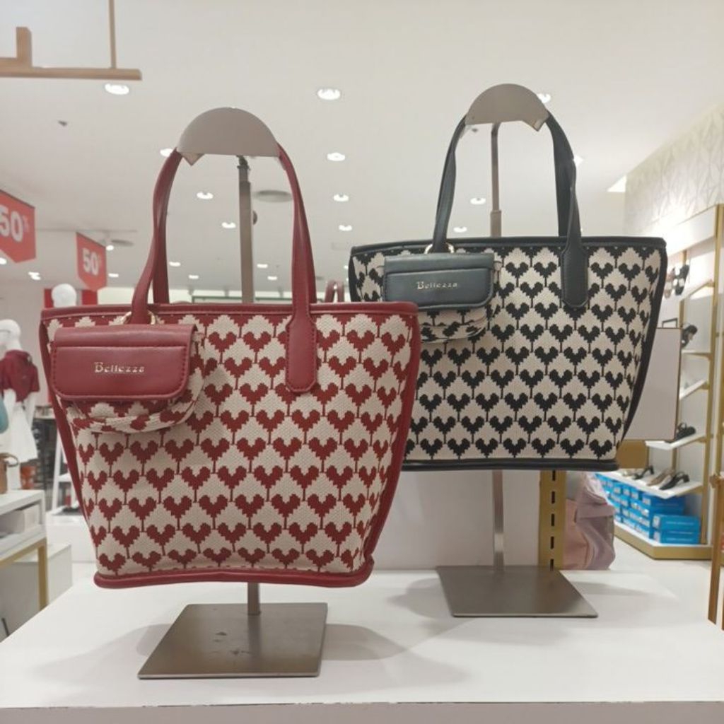 BELLEZZA 24060 TAS HANDBAG WANITA JINJING SELEMPANG ORIGINAL DEPSTORE MALL