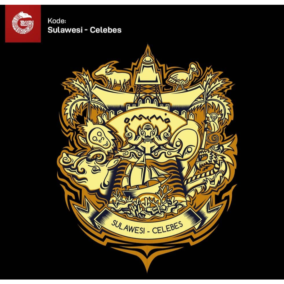 Tshirt Sulawesi by GNFI