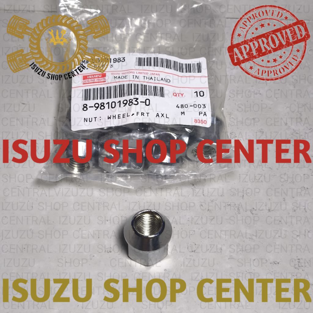 MUR BAUT RODA ISUZU PANTHER TRAGA DMAX MUX ORIGINAL Genuine PART