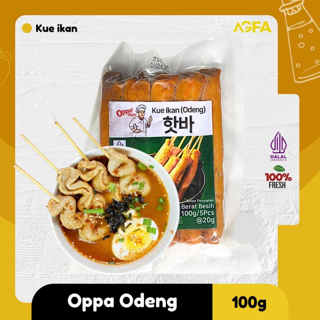 

Odeng ILM 500gr / ILM Ikan Olahan Odeng 500gr / Odeng Bumbu Lawson