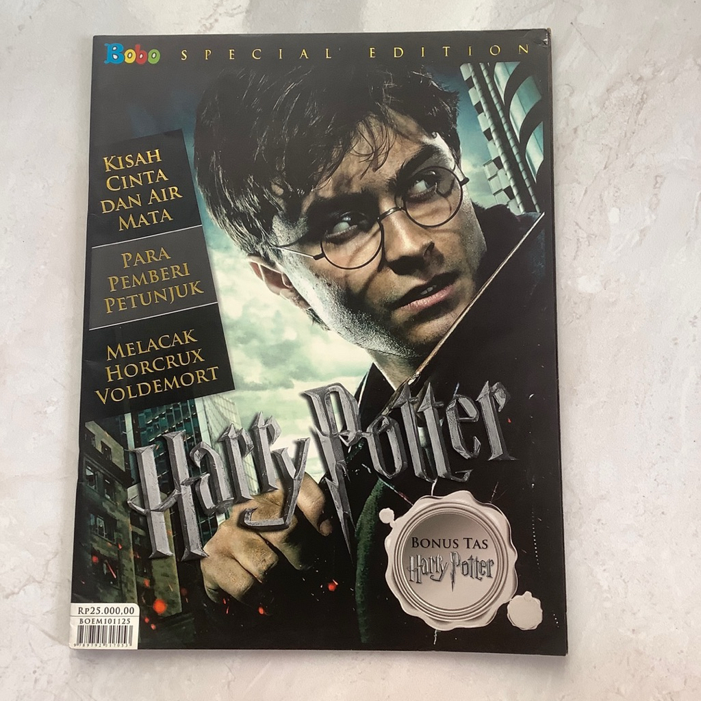 Majalah Harry Potter Bobo Special Edition