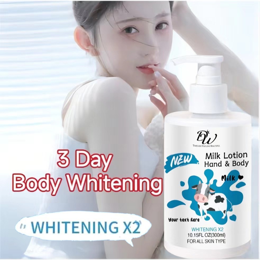 DW Goat Milk Lotion Pemutih Badan Body Lotion Body Whitening Skin Care Pemutih Badan Permanen Krim P