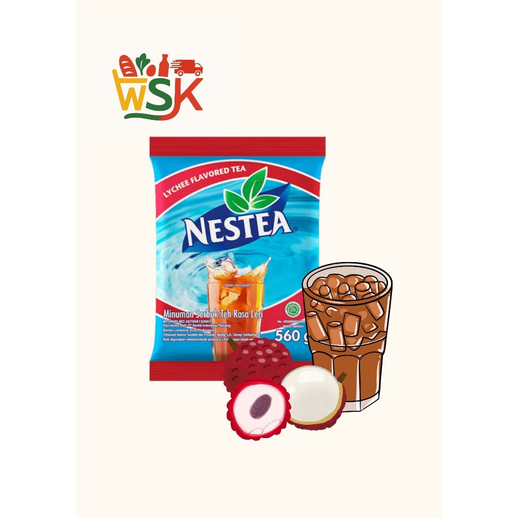

Nestea Lychee Flavored Tea 560g – Minuman Teh Serbuk Rasa Leci
