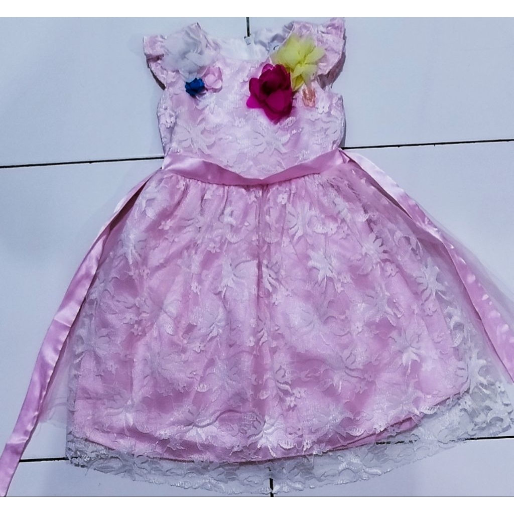 Gaun Pesta Natal Anak Merk Donita