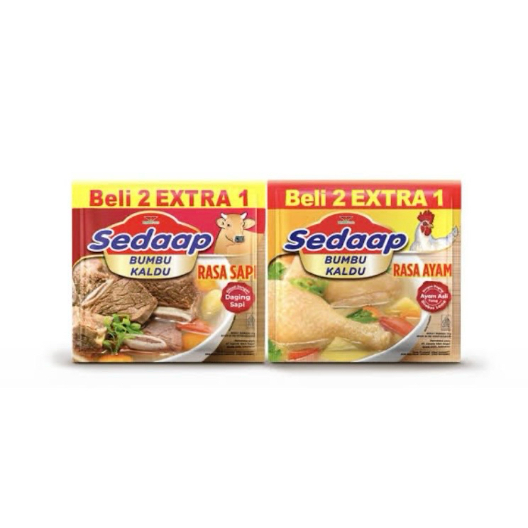

Kaldu SEDAAP rasa sapi dan ayam