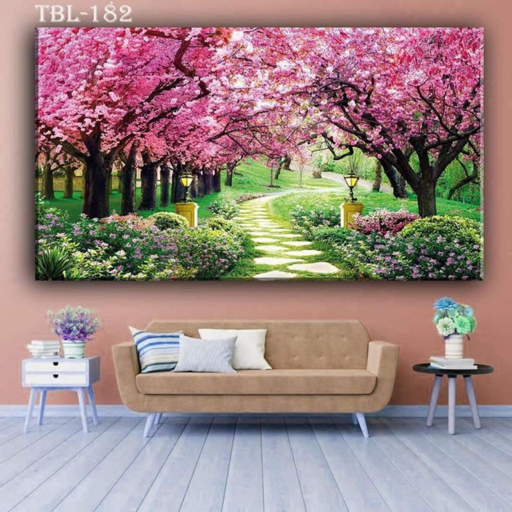 Lukisan Pemandangan Eropa | Lukisan Dinding Modern