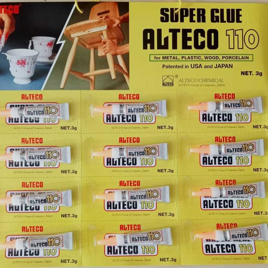 Alteco Glue  JP-110  / Lem ALTECO 110 3G Super Glue ORIGINAL / Lem ALTECO Original