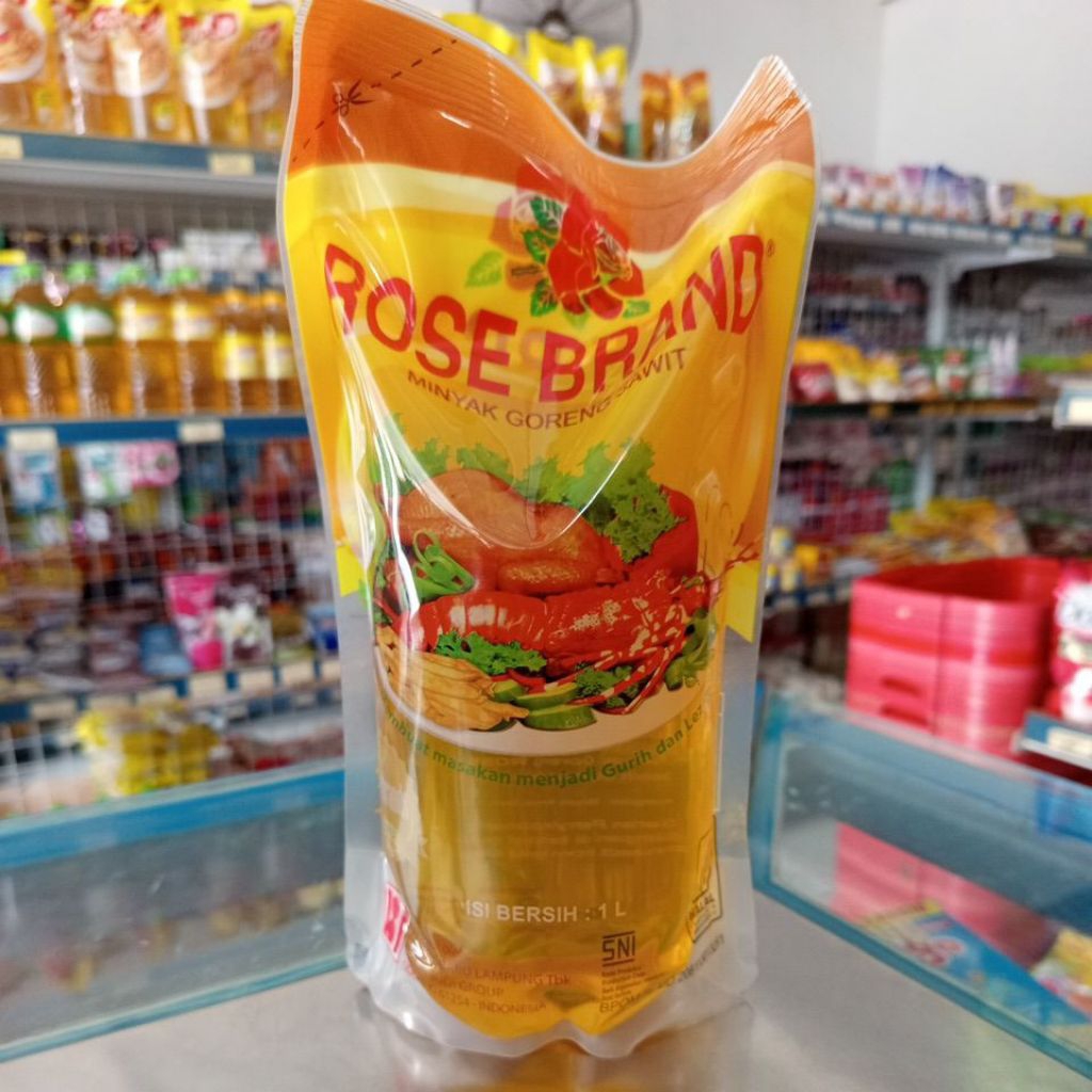 

Minyak goreng Rose Brand 1L