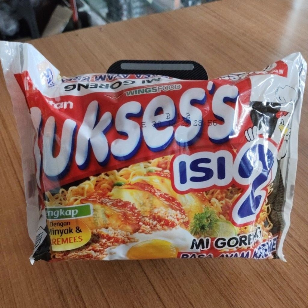 

Mie sukses isi 2 rasa ayam kremes