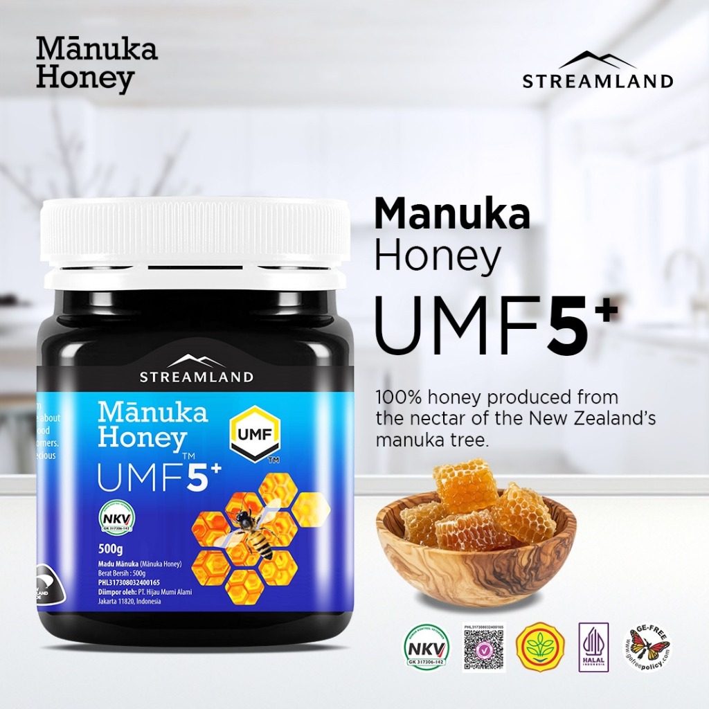 

Madu Manuka Streamland UMF 5+( 500gr)