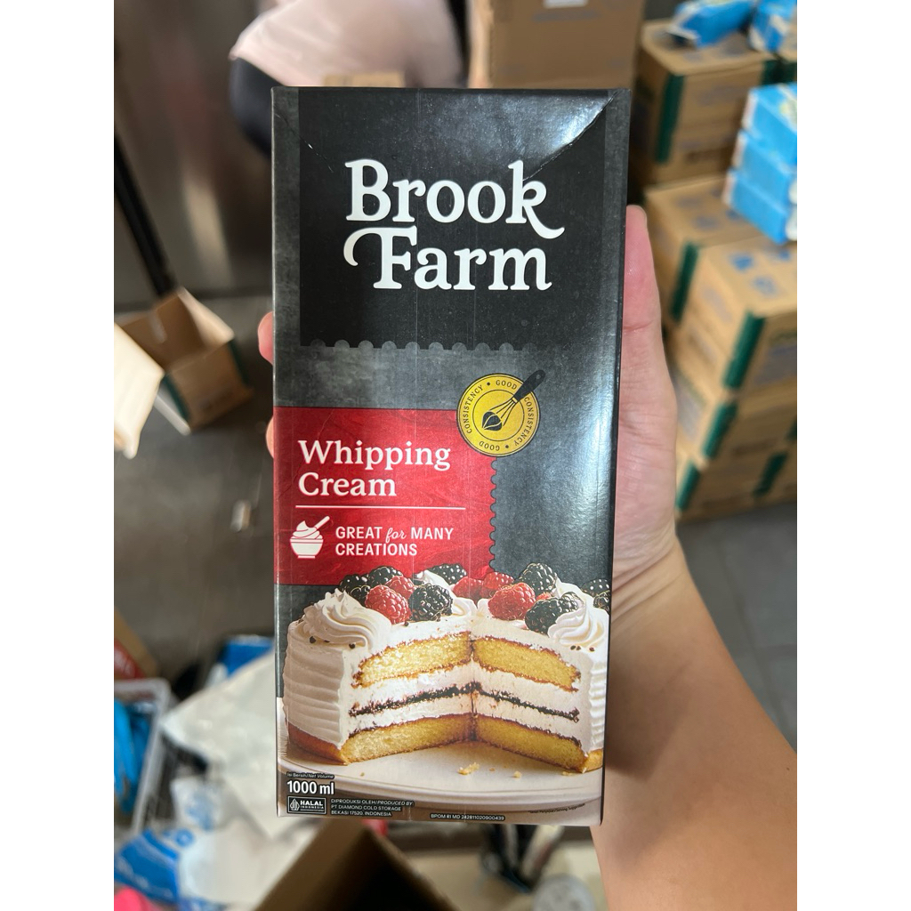 

BrookFarm Whipping Cream 1000 ml
