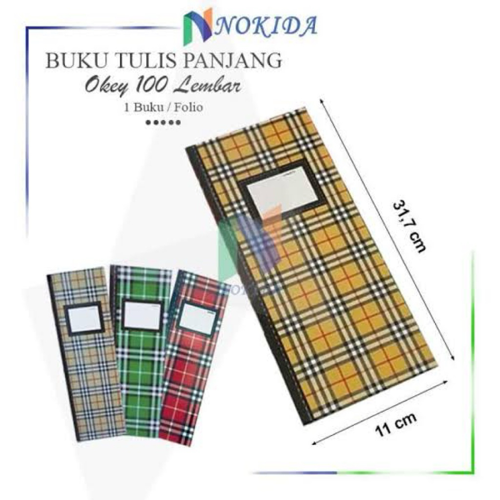 

satu pack buku tulis panjang