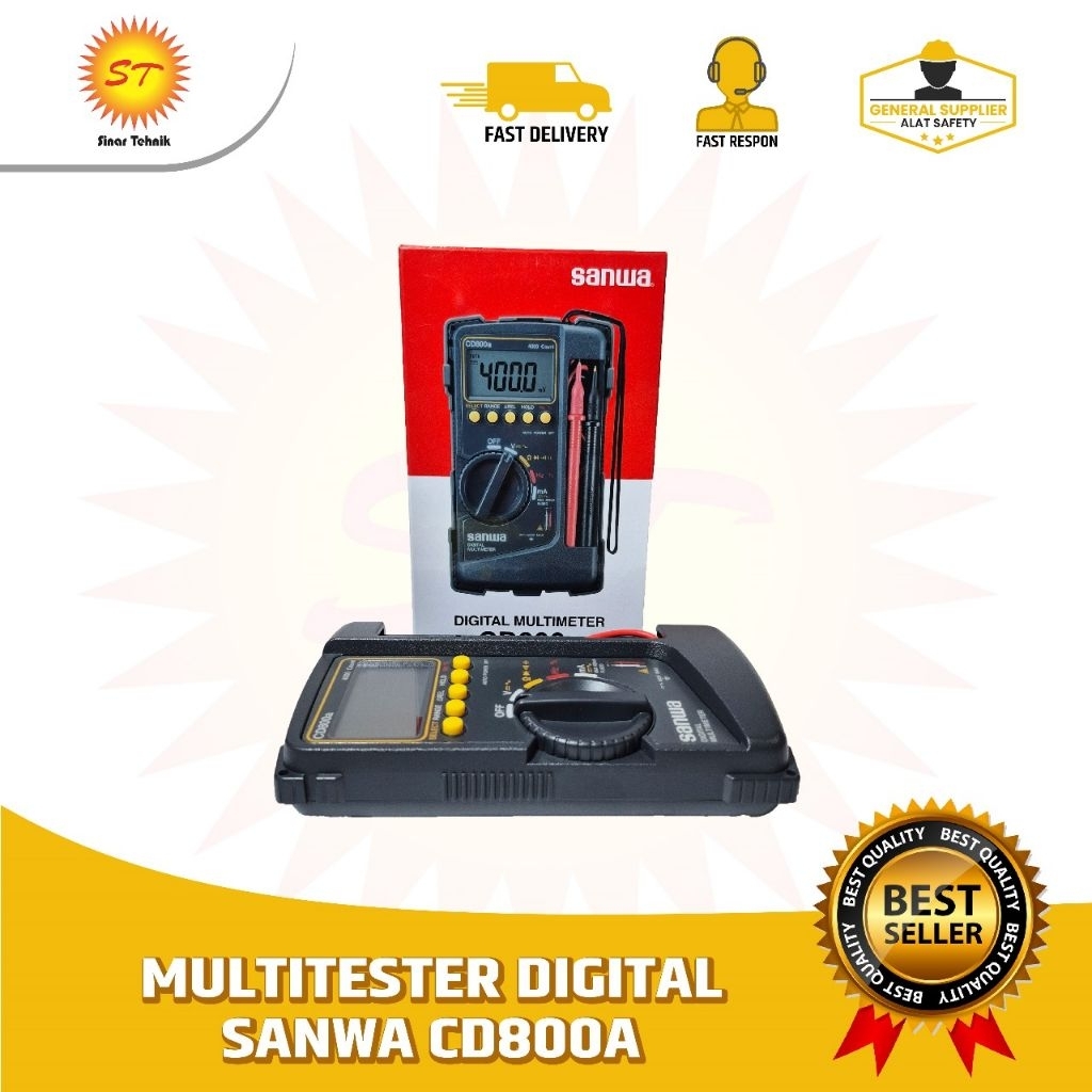 Multitester Digital Sanwa CD800a / CD 800 A CD-800 A /CD-800A SANWA