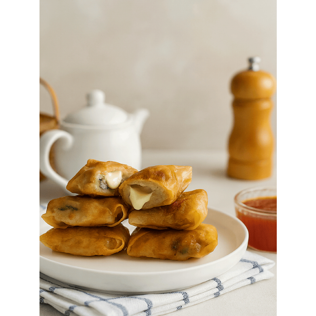 

Lumpia Ayam Keju Lumer [100% Halal]