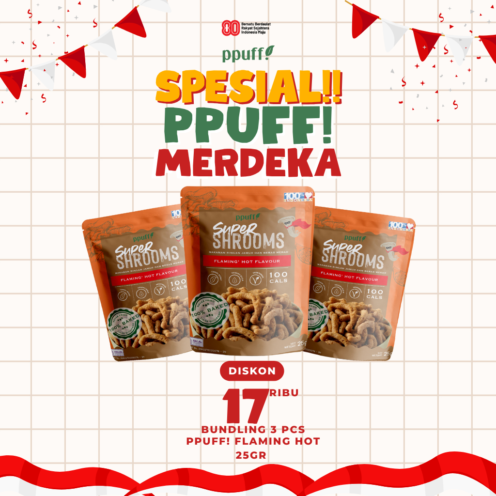 

Promo Diskon Ppuff Merdeka Flaming Hot Bundling 25gr 3 pcs