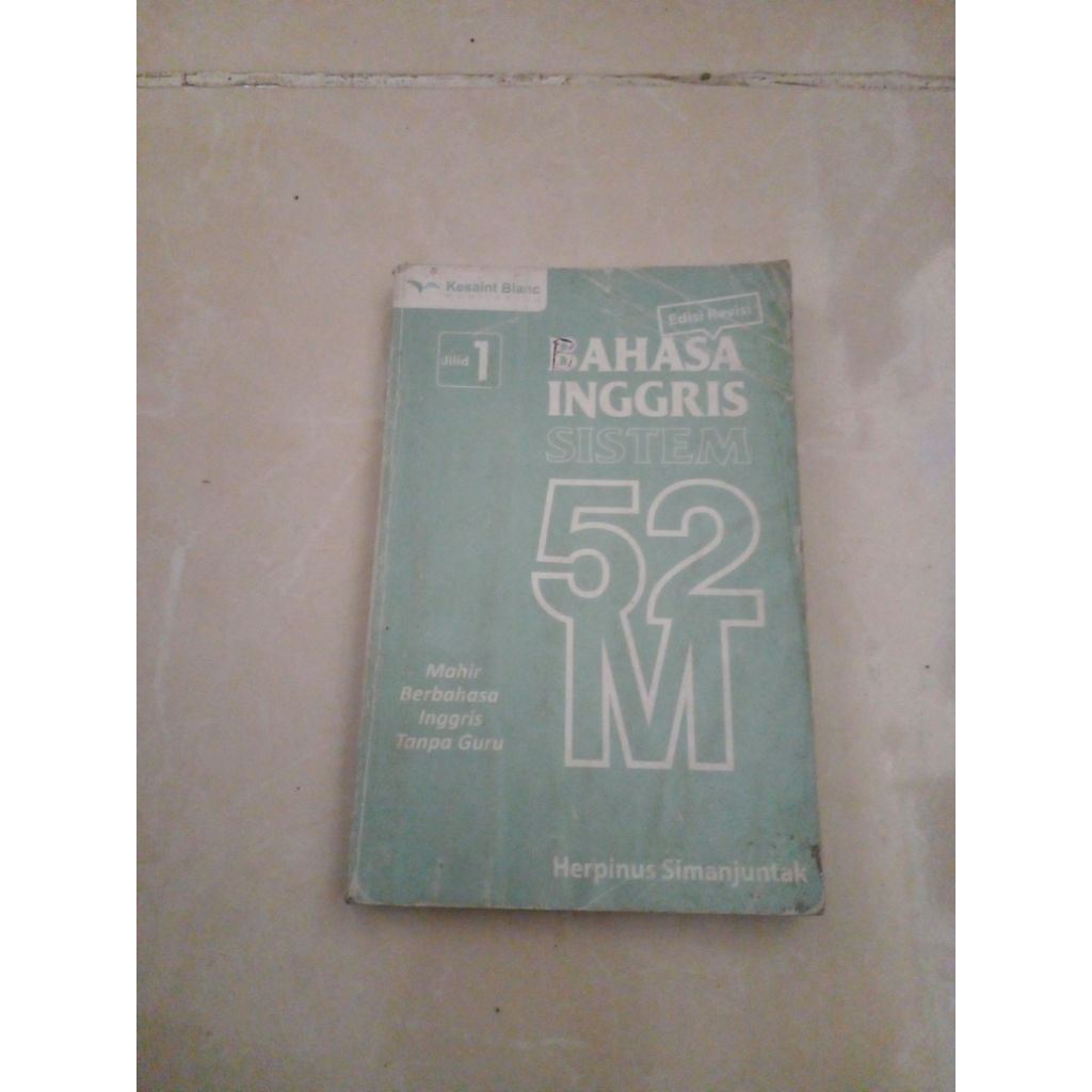 jilid 1 Bahasa Inggris Sistem 52 M       h