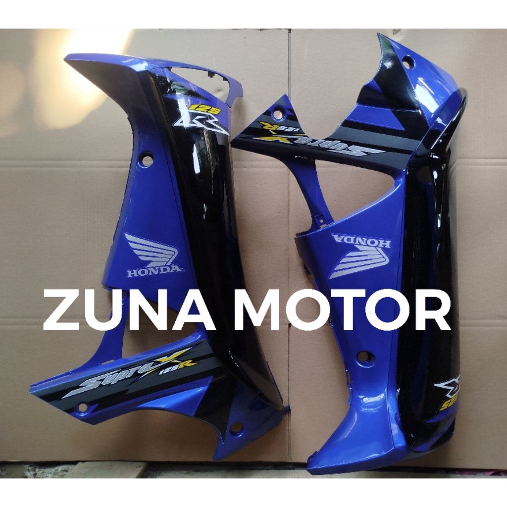 Sayap supra x 125 old 2005 2006 biru