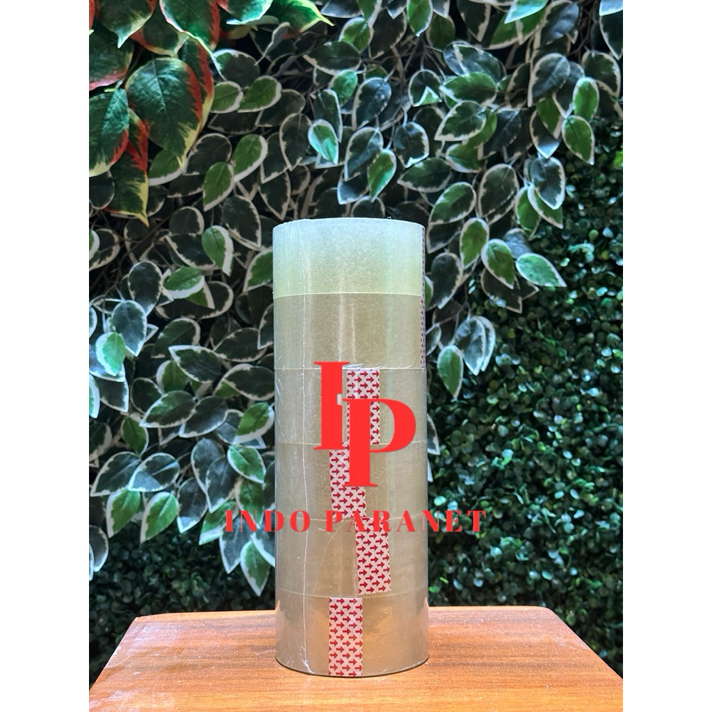 

LAKBAN BENING (1 SLOP 6 PCS) 45MM X 90 YARD ISOLASI TAPE SELOTIP