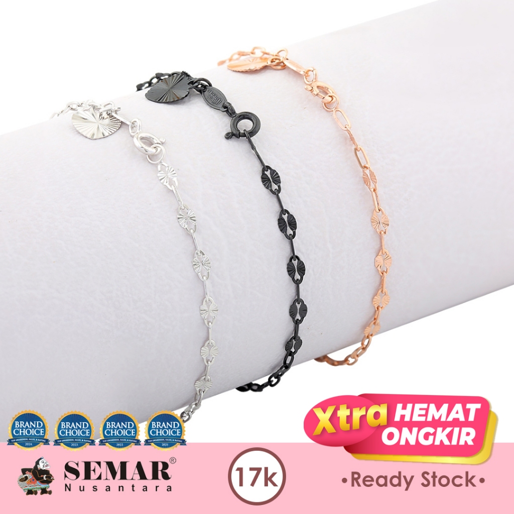 Gelang Emas Classic Toscano Gold 17K Semar Nusantara