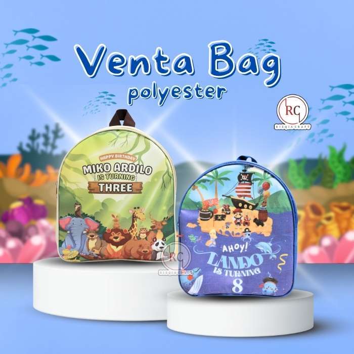 Venta Bag/ goodie bag/ ransel/ tas ulang tahun anak