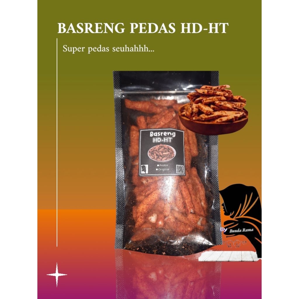 

Basreng pedas gurih HD-HT
