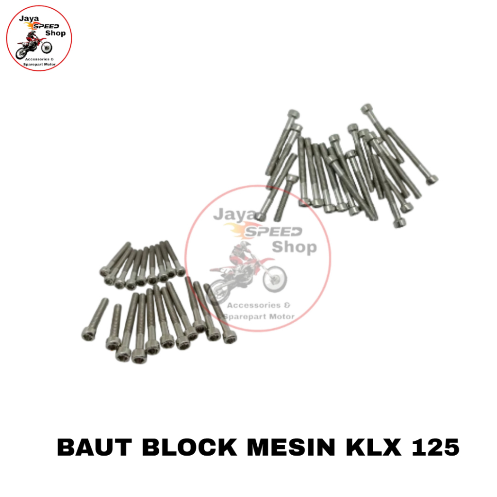 Baut Blok Mesin KLX 125 | Set