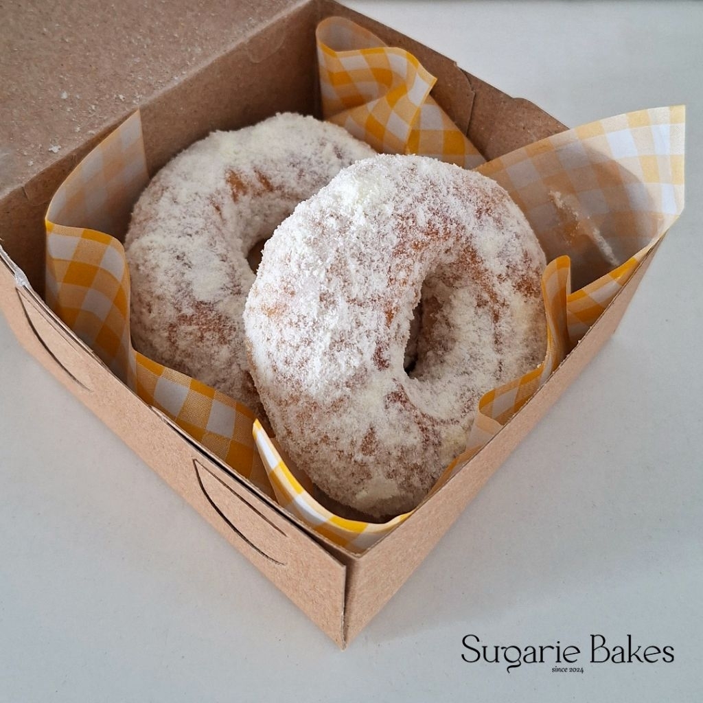 

[ Sugarie Bakes ] Donat Susu