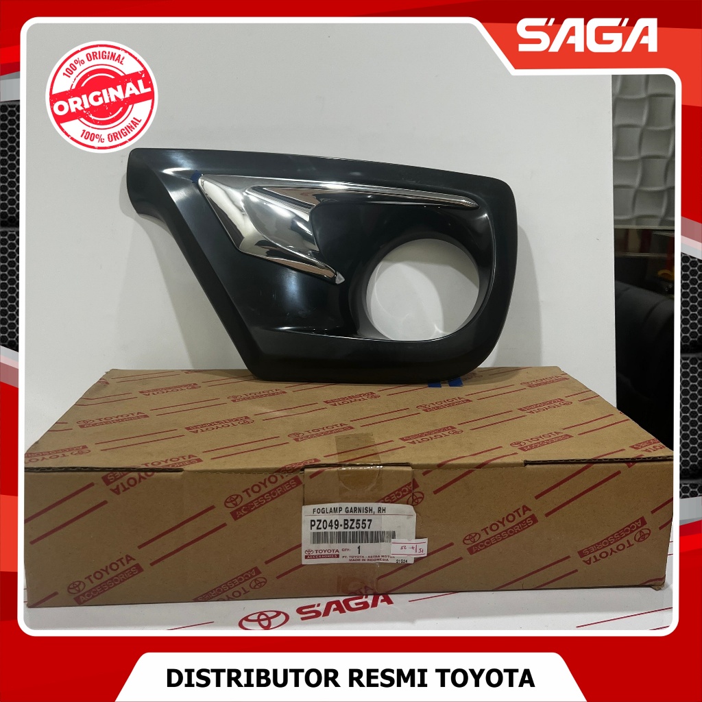 SAGA | Garnish Foglamp Kanan Avanza 2014 Original Toyota PZ049-BZ557