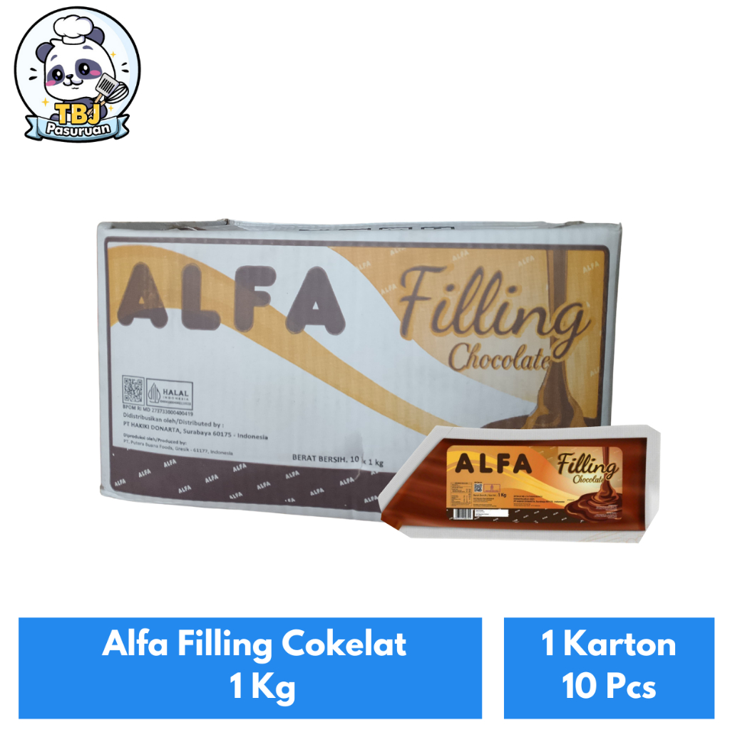 

Alfa Filling Cokelat 1 Kg Kemasan 1 Karton Isi 10 Pcs