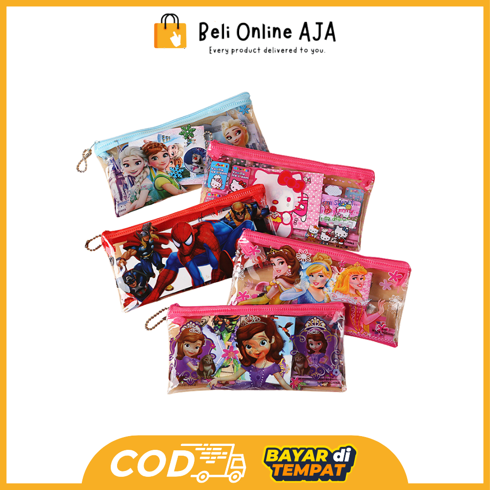 

BOA Tempat Pensil Angoo Tepak Pensil Anak Perempuan Tepak Pensil Aesthetic Kotak Pensil Viral Kotak Pensil Kuromi Y3442