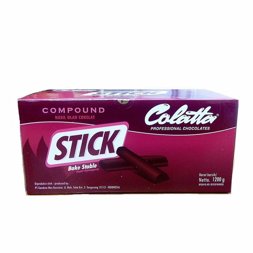 

Colatta Chocolate Stick - Cokelat Stik 1.200gr