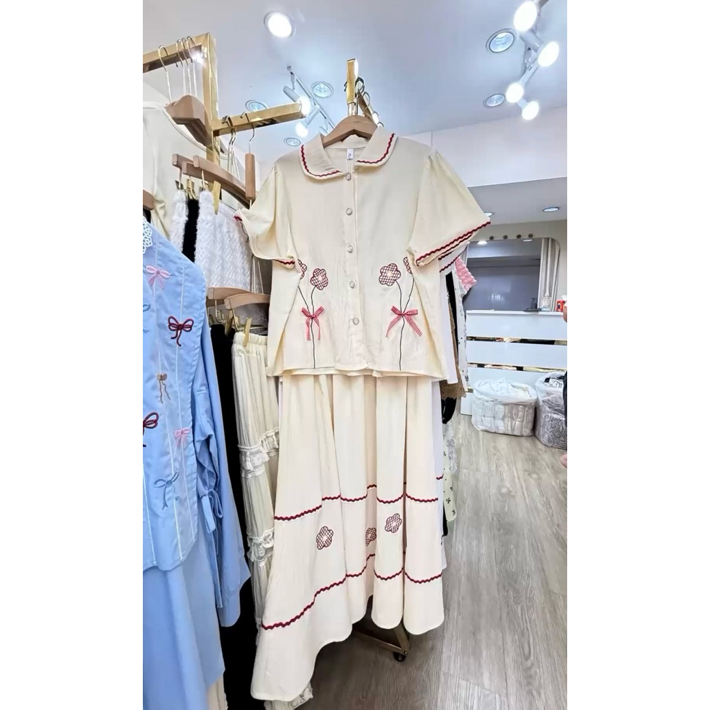 Set Rok Bunga Cute and Catchy | Bangkok Fashion | Thai Import