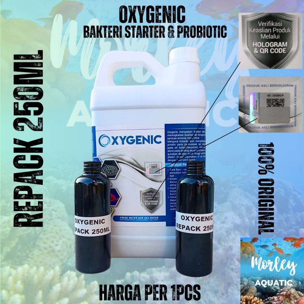 OXYGENIC PROBIOTIC & BAKTERI STARTER 250ML (REPACK)