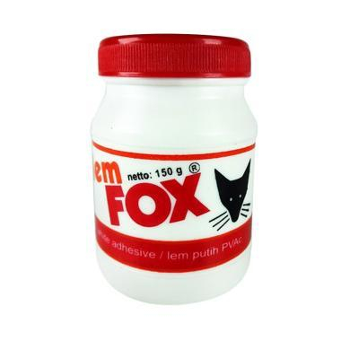

Lem Fox Botol 150gr / lem kayu fox 150grm