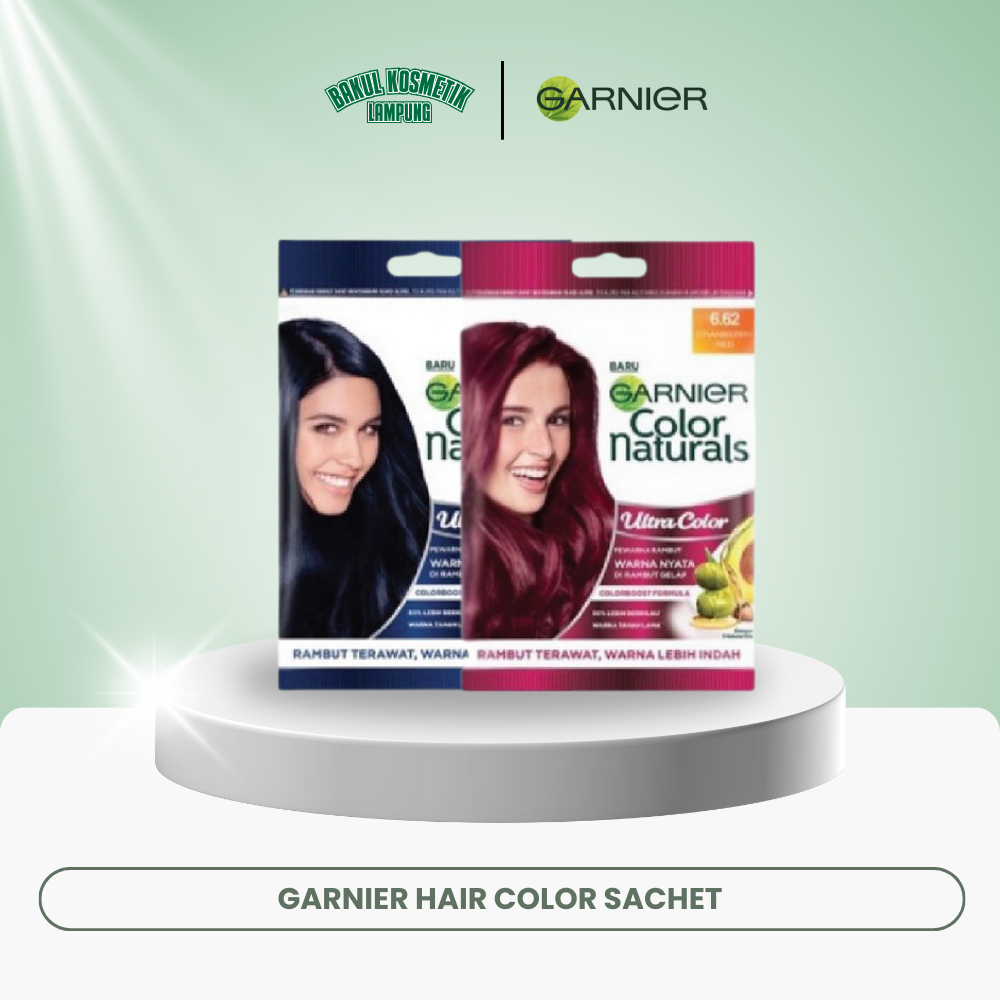 Garnier Ash Blonde Pewarna Rambut - Menutup Uban, Warna Alami, Formula Praktis